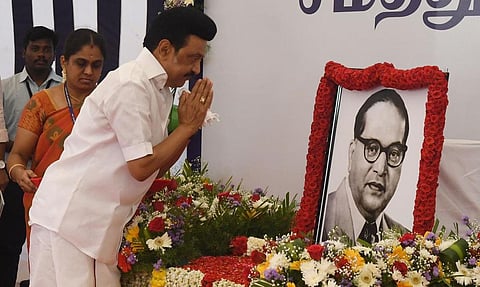 அம்பேத்கர் பிறந்தநாளில் தமிழகம் முழுவதும் தீண்டாமை ஒழிப்பு உறுதிமொழி ஏற்போம்: முதல்வர் ஸ்டாலின் அழைப்பு