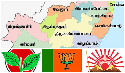 வடக்கு மண்டல நிலவரம்: 8 தொகுதிகளில் எழுச்சி யாருக்கு? - ஒரு பார்வை