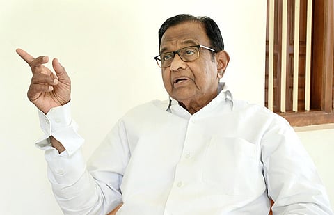 ப சிதம்பரம் | கோப்புப் படம்