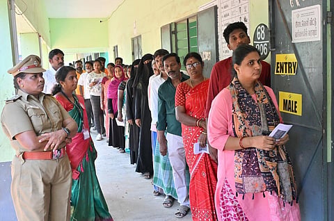 வாக்கு பதிவு