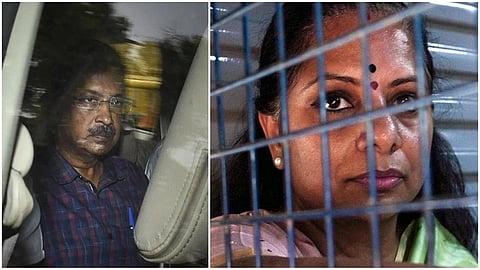 டெல்லி மதுபான கொள்கை ஊழல் வழக்கில் கைதான கேஜ்ரிவால், கவிதாவின் காவல் மே 7 வரை நீட்டிப்பு