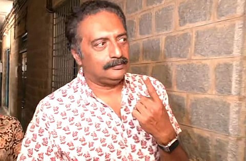 “நான் நம்பும் வேட்பாளருக்கு வாக்களித்தேன்” - நடிகர் பிரகாஷ் ராஜ் பேட்டி