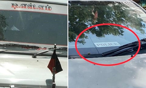 சொந்த வாகனங்களில் கட்சி சின்னத்தை மே 1-க்குள் நீக்க வேண்டும்: சென்னை போக்குவரத்து போலீஸ் எச்சரிக்கை