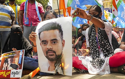பிரஜ்வல் ரேவண்ணா வழக்கில் தாமத நடவடிக்கை ஏன்? - கர்நாடக காங்கிரஸுக்கு பாஜக கேள்வி