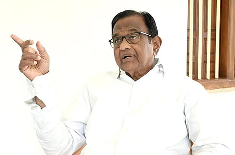 ப.சிதம்பரம் | கோப்புப்படம்