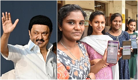 முதல்வர் வாழ்த்து | படம்: ஜெ.மனோகரன்