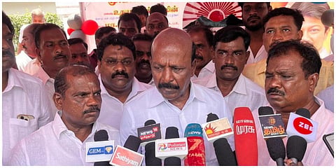 சோழிங்கநல்லூரில் அமைச்சர் மா.சுப்பிரமணியன்