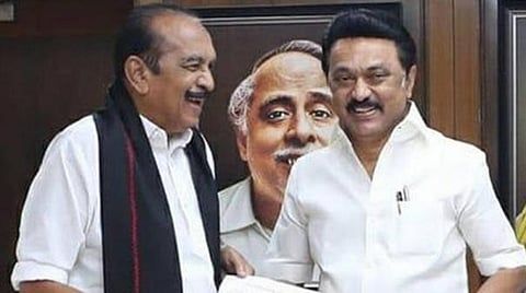 வைகோவுடன் ஸ்டாலின் | கோப்புப் படம்