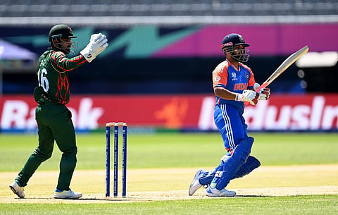 T20 WC பயிற்சி ஆட்டம்: வங்க தேசத்துக்கு எதிராக இந்தியா 182 ரன்கள் சேர்ப்பு