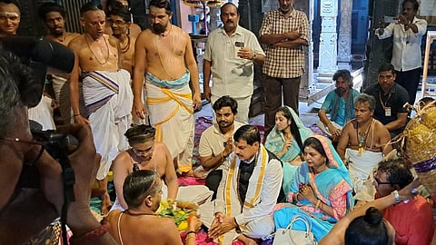 சிதம்பரம் நடராஜர் கோயிலில் மத்திய பிரதேச முதல்வர் மோகன் யாதவ் தரிசனம்