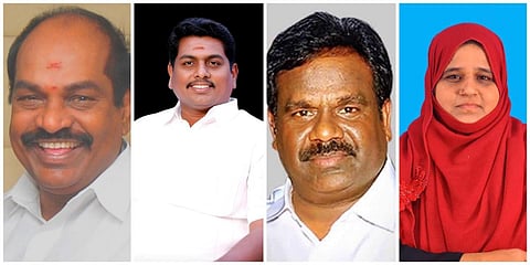 ஜெகத்ரட்சகன், ஏ.எல். விஜயன், கே.பாலு, அப்சிய நஸ்ரின்