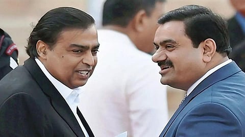 பங்குச்சந்தை தாக்கம்: அதானி, அம்பானிக்கு ஒரே நாளில் பேரிழப்பு