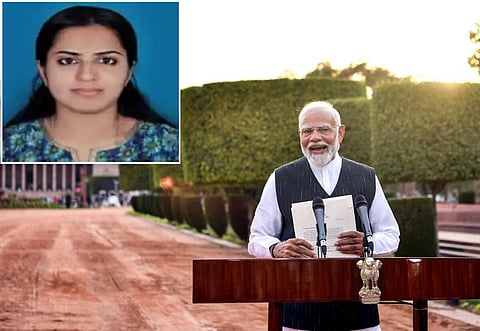 பிரதமர் பதவியேற்பு விழா: சென்னை கோட்ட ரயில்வே பெண் ஓட்டுநருக்கு அழைப்பு