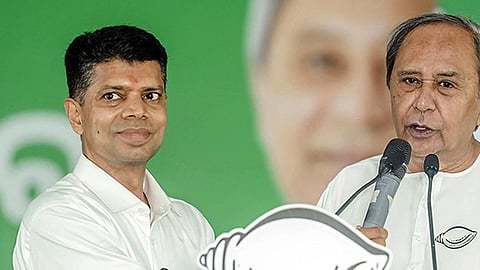 விகே பாண்டியன் - நவீன் பட்நாயக் | கோப்புப் படம்.