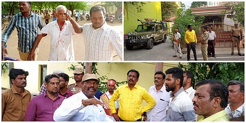 திருப்பத்தூரில் பள்ளியில் புகுந்து ஆளில்லாத வீட்டில் தஞ்சமடைந்துள்ள சிறுத்தையை மயக்க ஊசி செலுத்திப் பிடிக்கும் முயற்சியில் வனத்துறையினர் ஈடுபட்டுள்ளனர்.