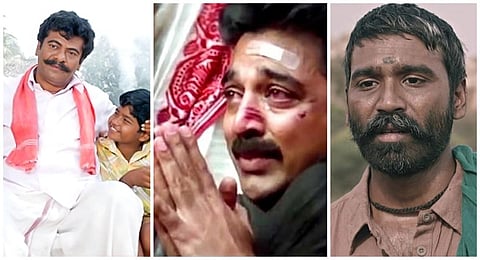 முத்தையா முதல் சிதம்பரம் வரை - ‘வெரைட்டி’யான 10 அப்பா கதாபாத்திரங்கள்!