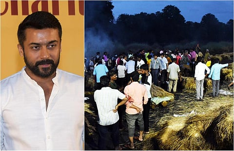“கள்ளச் சாராயத்தைத் தடுக்கத் தவறிய ஆட்சி நிர்வாகத்துக்கு கடும் கண்டனம்” - நடிகர் சூர்யா