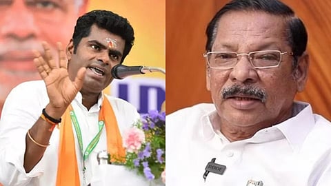 கள்ளச் சாராய விவகாரத்தில் சதி என அவதூறு; ரூ.1 கோடி நஷ்டஈடு கேட்டு ஆர்.எஸ்.பாரதிக்கு அண்ணாமலை நோட்டீஸ்