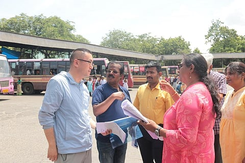 மதுரை மெட்ரோ ரயில் திட்டம்: வழித்தட பகுதியில் அதிகாரிகள் குழு ஆய்வு