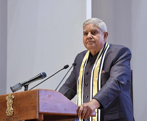 “இந்தியா ஒரு பிரகாசமான நட்சத்திரமாக மின்னி வருகிறது” - குடியரசுத் துணைத் தலைவர் ஜெக்தீப் தன்கர்