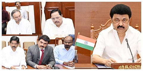 புதிய குற்றவியல் சட்டங்கள் குறித்து தமிழக முதல்வர் மு.க.ஸ்டாலின் தலைமையில் ஆலோசனக் கூட்டம் நடந்தது.