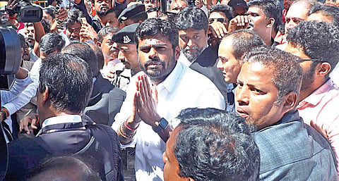 ஆர்.எஸ்.பாரதிக்கு எதிராக ரூ.1 கோடி மான நஷ்ட வழக்கு: நீதிமன்றத்தில் அண்ணாமலை ஆஜர்