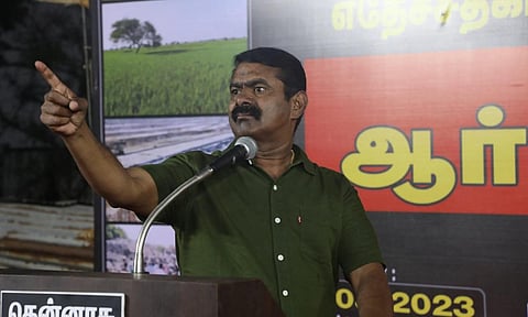 சீமான் | கோப்புப் படம்