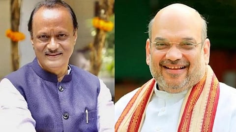 அமித் ஷாவுடன் அஜித் பவார் சந்திப்பு