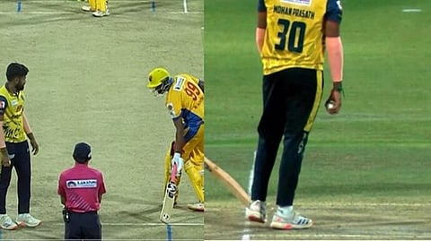 அஸ்வினுக்கு ‘மன்கட்’ அவுட் எச்சரிக்கை கொடுத்த பவுலர் @ TNPL