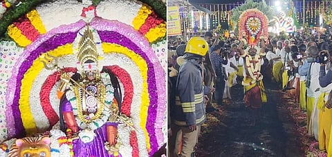 வனபத்ரகாளியம்மன் திருக்கோயில் ஆடிக்குண்டம் திருவிழா: பக்தர்கள் குண்டம் இறங்கி வழிபாடு