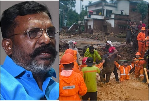 வயநாடு நிலச்சரிவு: விசிக ரூ.15 லட்சம் நிவாரணம் அறிவிப்பு
