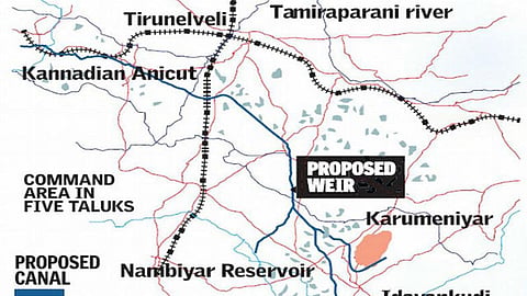 தாமிரபரணி - கருமேனியாறு - நம்பியாறு இணைப்பில் 1.5 கி.மீ மட்டுமே பாக்கி: 15 ஆண்டுகளாக ‘நடக்கும்’ திட்டத்தில் வெள்ள நீர் ஓடுமா?