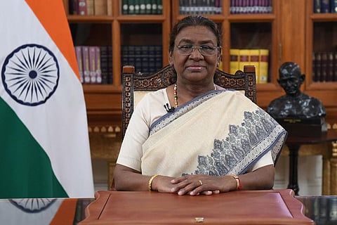 78-வது சுதந்திர தினத்தையொட்டி நாட்டு மக்களுக்கு குடியரசுத் தலைவர் திரவுபதி முர்மு உரையாற்றினார்.