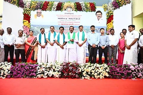 அத்திக்கடவு - அவிநாசி திட்டம் தொடக்கம்: ஈரோடு, திருப்பூர், கோவை மாவட்டங்களில் 1,045 குளம், குட்டைகளில் நீர் நிரம்பும்