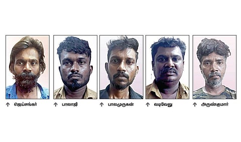 சென்னை | தோழி வீட்டில் தங்கியிருந்த ரவுடி கொலை: முன்விரோதத்தால் கொலை செய்த 5 பேர் கைது