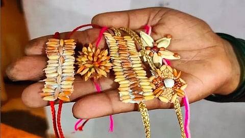 ரக்ஷா பந்தன் கொண்டாட்டம்: ஒரு நிமிடத்தில் 700 ராக்கி கயிறுகள் விற்பனை - பிளிங்கிட், ஸ்விக்கி சாதனை