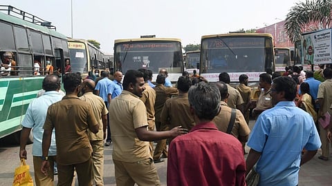 ‘ஆக. 27ல் மாநிலம் தழுவிய மறியல் போராட்டம்’ - போக்குவரத்து ஓய்வூதியர்கள் அமைப்பு அறிவிப்பு