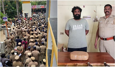 கைது செய்யப்பட்ட ரவுடி செல்வமணி