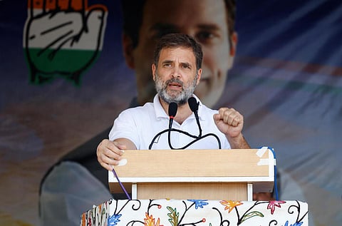 அனந்தநாக்கில் தேர்தல் பிரச்சாரத்தில் ஈடுபட்ட ராகுல் காந்தி