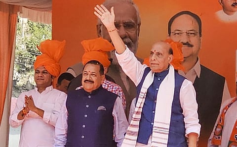 ‘எங்களின் சொந்தம் நீங்கள்’: பாக். ஆக்கிரமிப்பு காஷ்மீர் மக்கள் இந்தியாவுடன் இணைய ராஜ்நாத் சிங் அழைப்பு