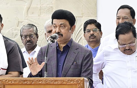 சென்னை விமான நிலையத்தில் முதல்வர் ஸ்டாலின் பேட்டி