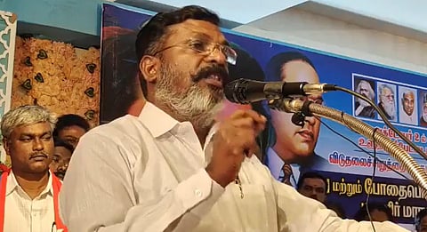 “கூட்டணியில் இருப்பதும், வெளியேறுவதும் கட்சியின் சுதந்திரமான முடிவு” - திருமாவளன்