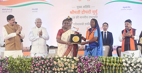 “ஆரோக்கியமான இந்தியாவை உருவாக்க அனைவரும் உறுதியேற்க வேண்டும்” - குடியரசுத் தலைவர் திரவுபதி முர்மு