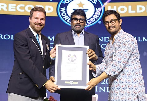 நடிகர் சிரஞ்சீவிக்கு கின்னஸ் உலக சாதனை அங்கீகாரம்!