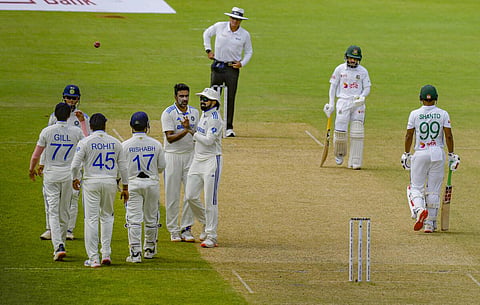 IND vs BAN | மழையால் முதல் நாள் ஆட்டம் பாதிப்பு - வங்கதேச அணி 107/3