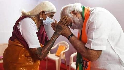 கோவை பாப்பம்மாள் மறைவு: பிரதமர் மோடி புகழஞ்சலி