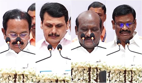 அமைச்சர்கள் பதவியேற்பு