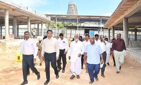 திருச்செந்தூர் கோயில் திருப்பணிகள் 2025 ஜூன் மாதத்துக்குள் நிறைவடையும்: அமைச்சர் சேகர்பாபு