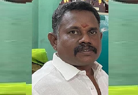 உயிரிழந்த த.வெ.க புதுவை மாநில செயலர் சரவணன்
