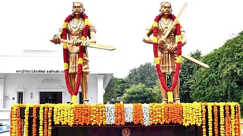 மருது சகோதரர்களின் 223-ம் ஆண்டு நினைவு நாள்: ஆளுநர், அமைச்சர்கள், தலைவர்கள் மரியாதை